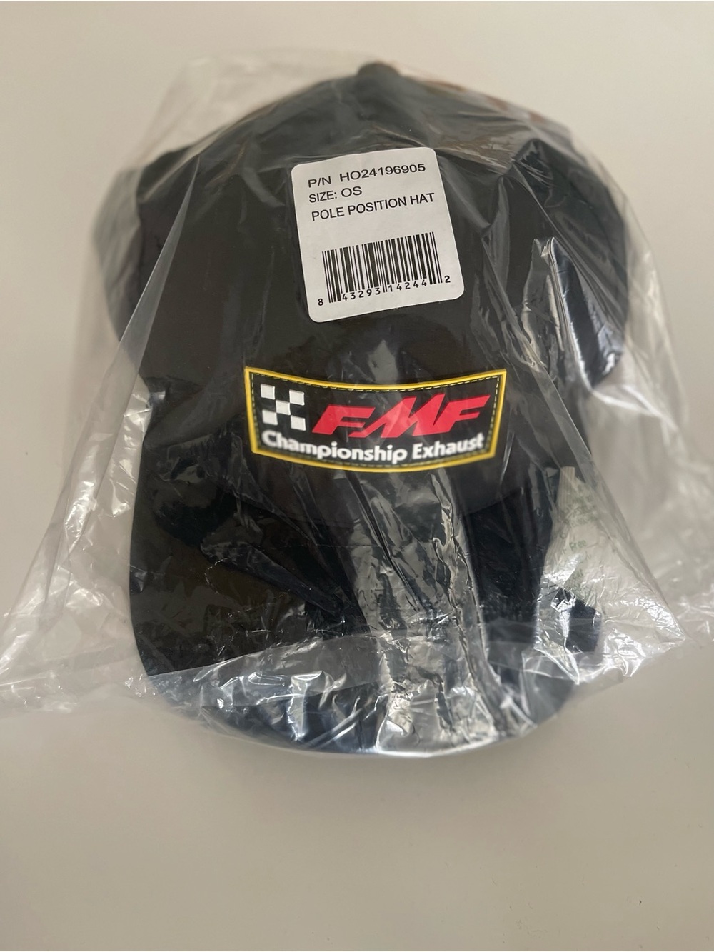 FMF Championship Exhaust Black Pole Position Hat